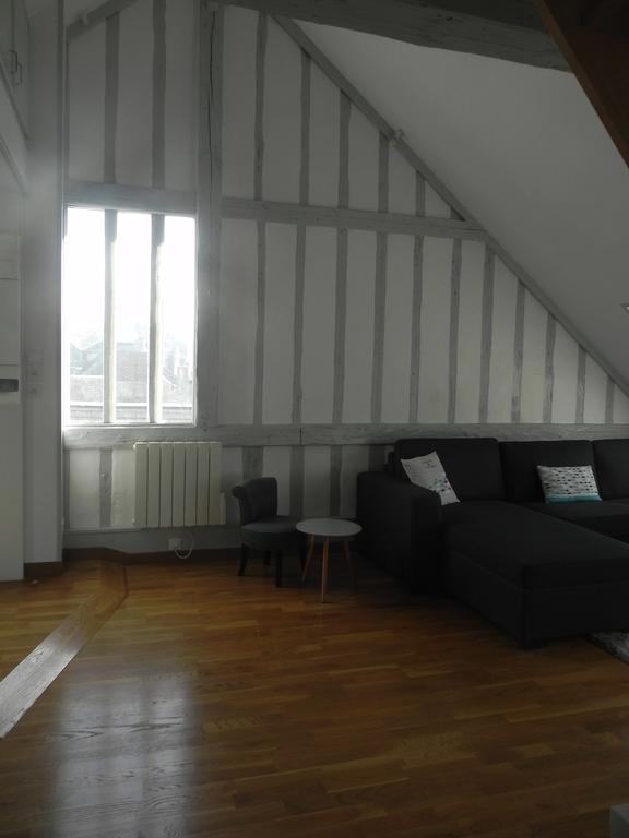 appartement rue haute Honfleur Exterior foto