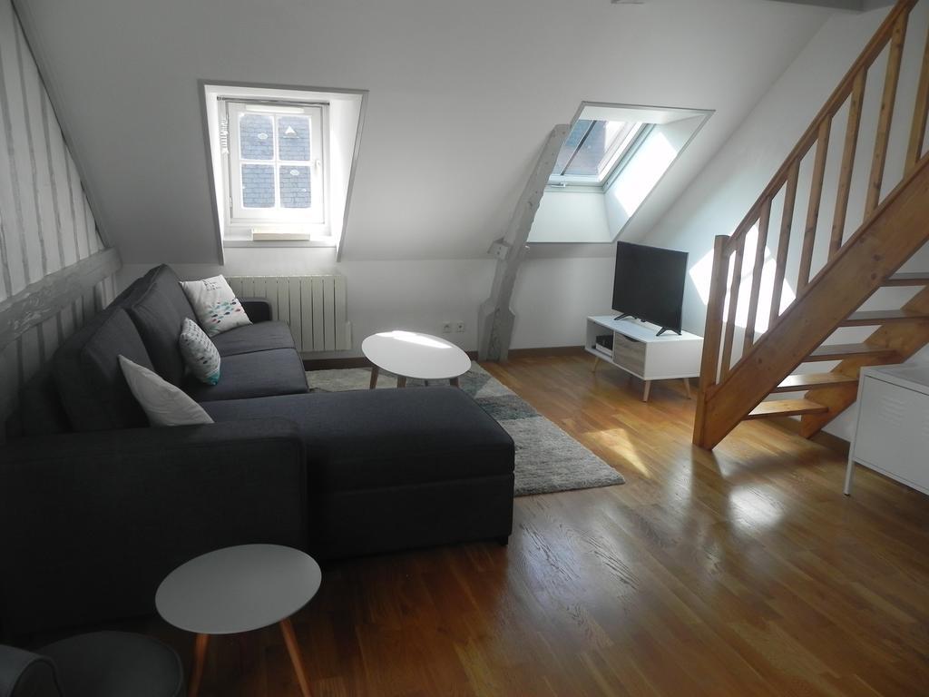 appartement rue haute Honfleur Exterior foto
